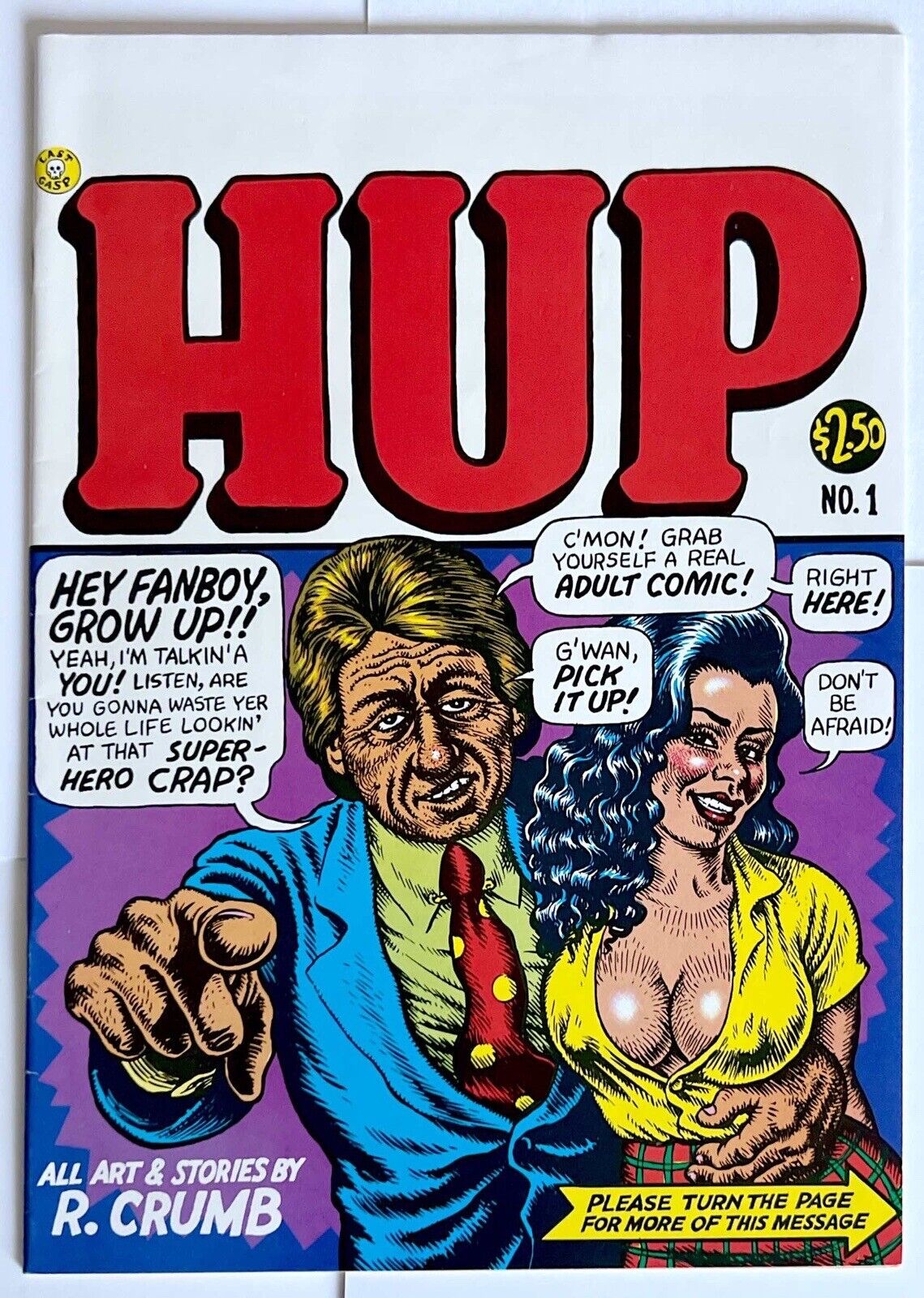Hup #1 R. Crumb Underground Comix 1987 Last Gasp