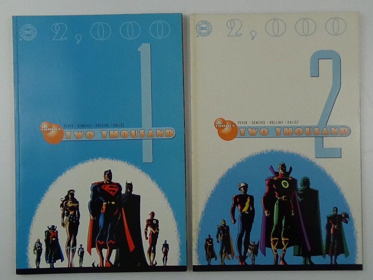2,000 Two Thousand Vol. #1 & #2 (DC Comics, 2000) Paperback #07