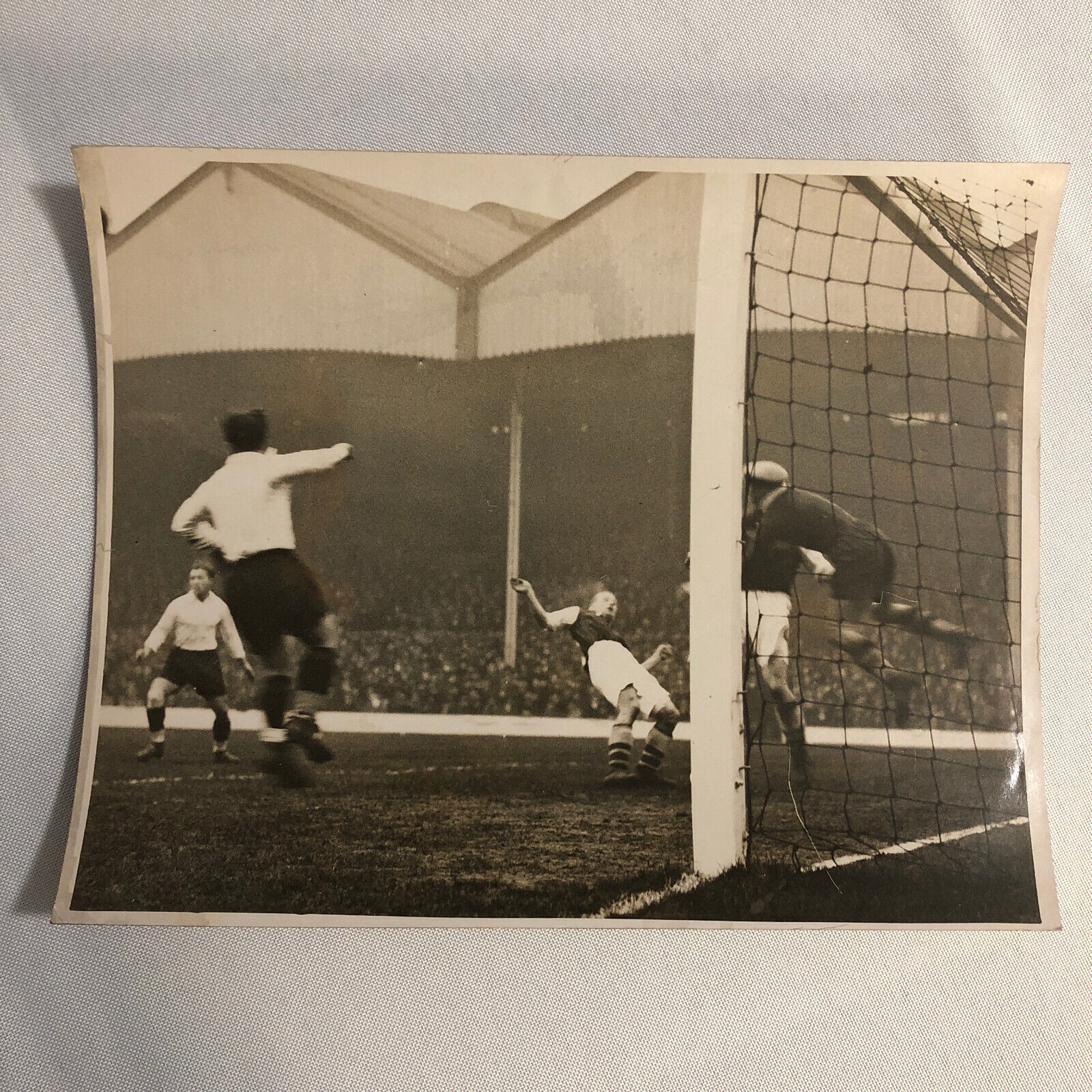 Press Photo Photograph Soccer Football Arsenal First Vienna Peter Platzer 1933