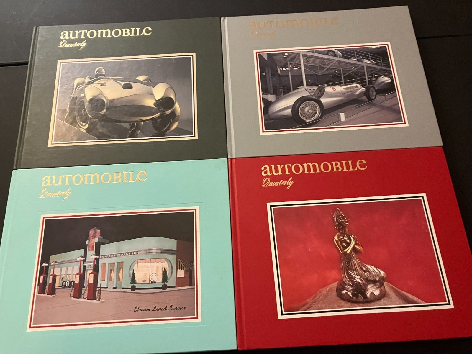 Vintage Automobile Quarterly Volume 37 Complete Set 1-4 Hardcover Books - CLEAN