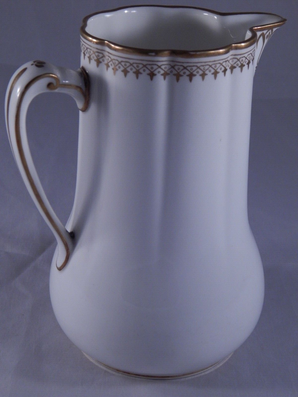 Antique Vintage MINTON Pitcher Gold Gild Early Century Marked