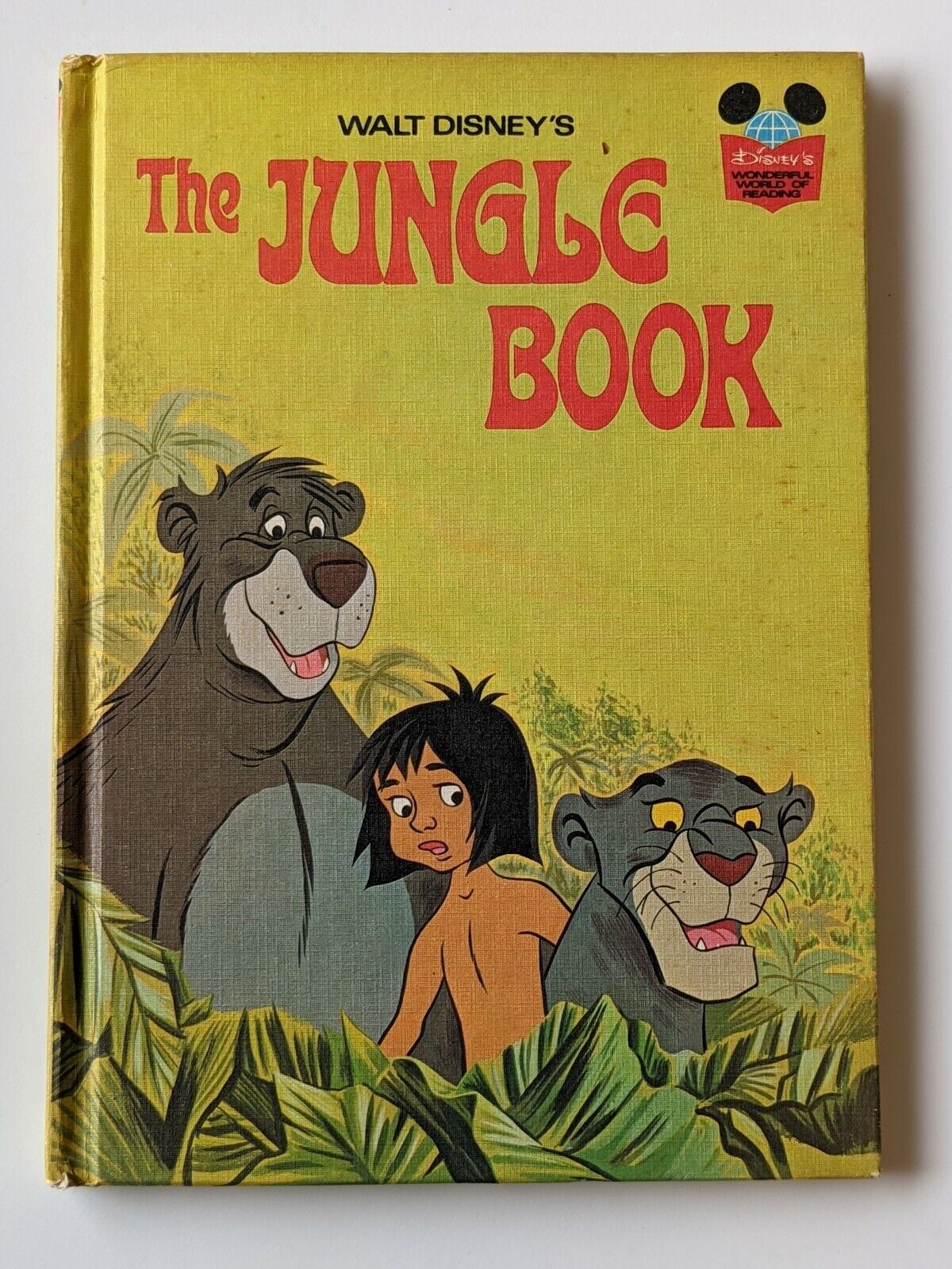 Jungle Book (Disney's Wonderful World of Reading) VINTAGE HARDCOVER 🐻