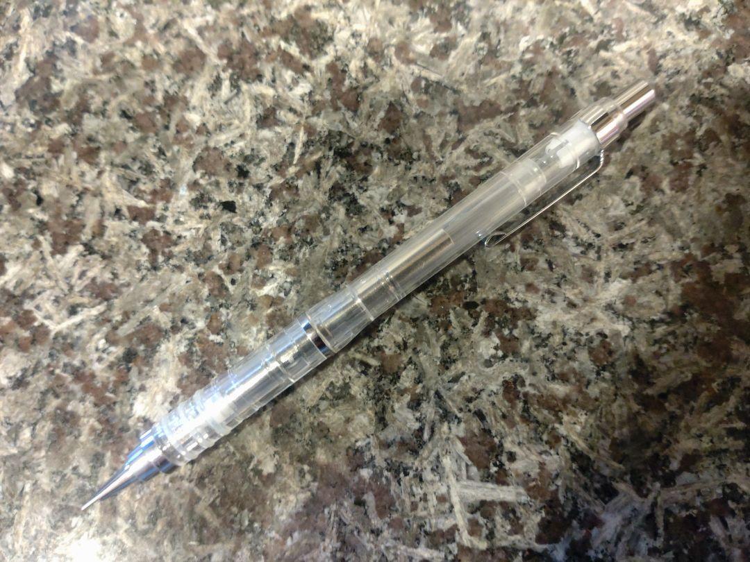 Muji Ryohin Low Center of Gravity Mechanical Pencil 0.5 O #7b916d