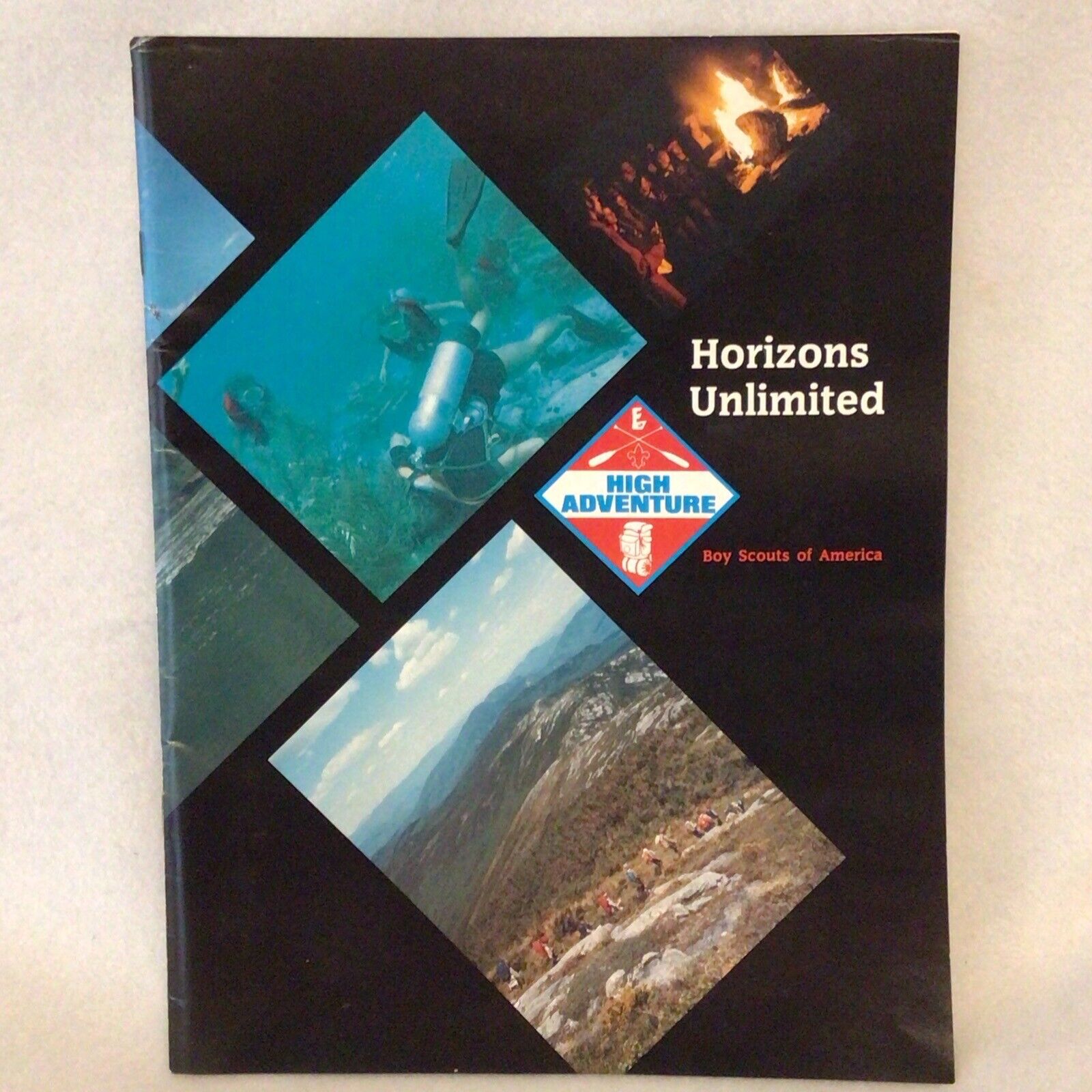 Vintage Boy Scouts Of America Horizons Unlimited High Adventure States Book
