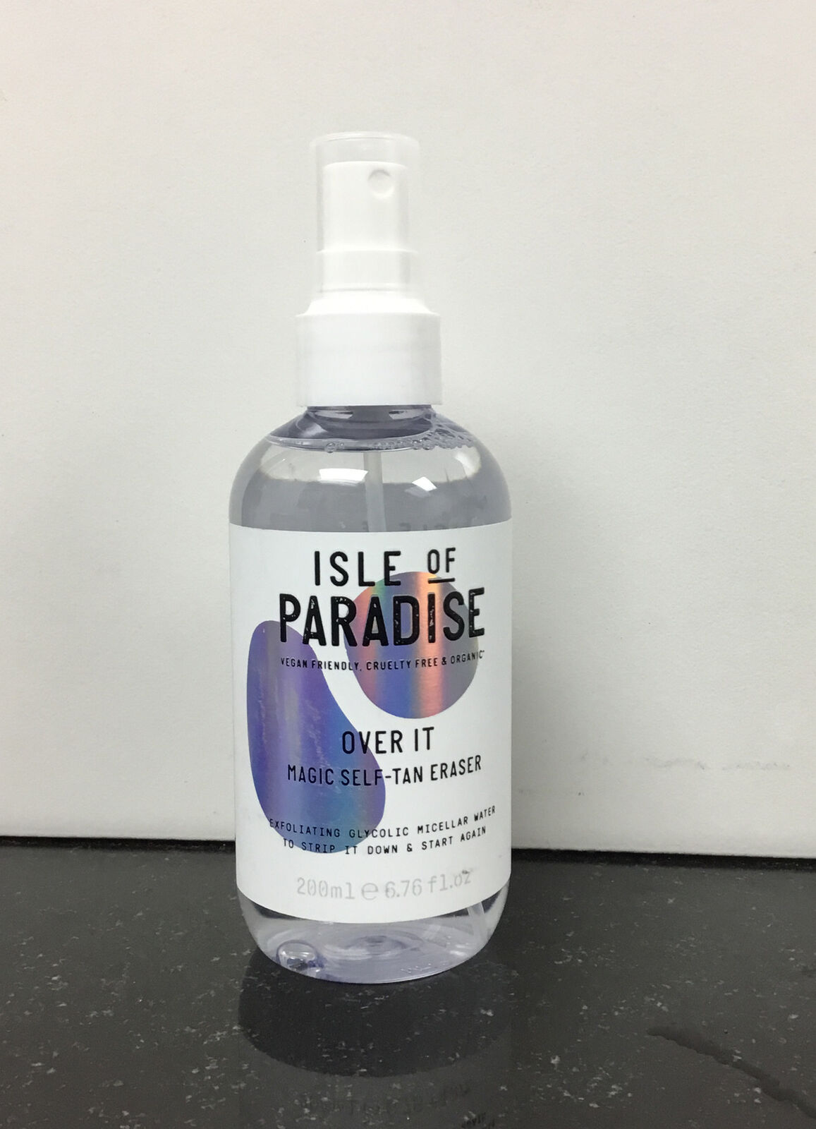 ISLE OF paradise over it magic self tan eraser 6.76 oz NEW