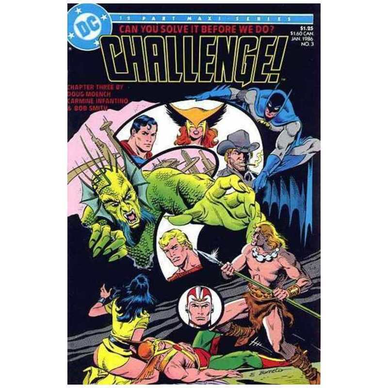DC Challenge #3 in Very Fine condition. DC comics [t/