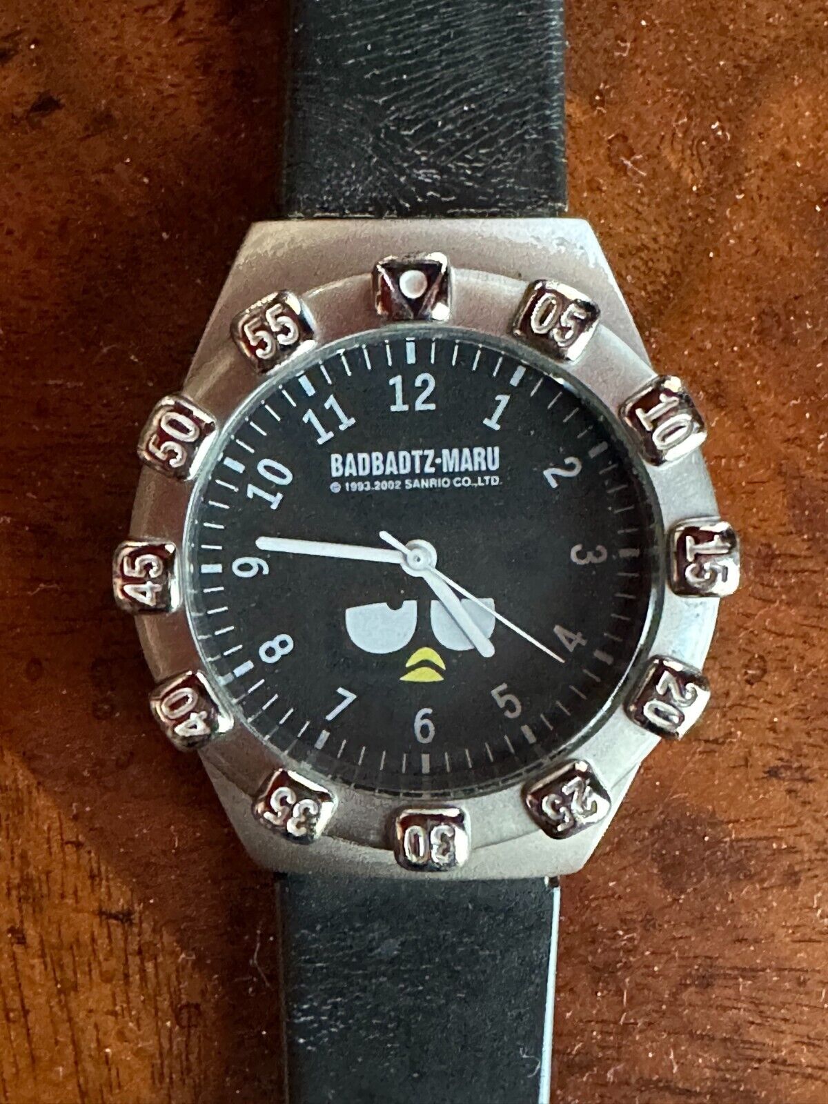 Vintage Sanrio Badtz-Maru watch. Metal with Plastic Straps