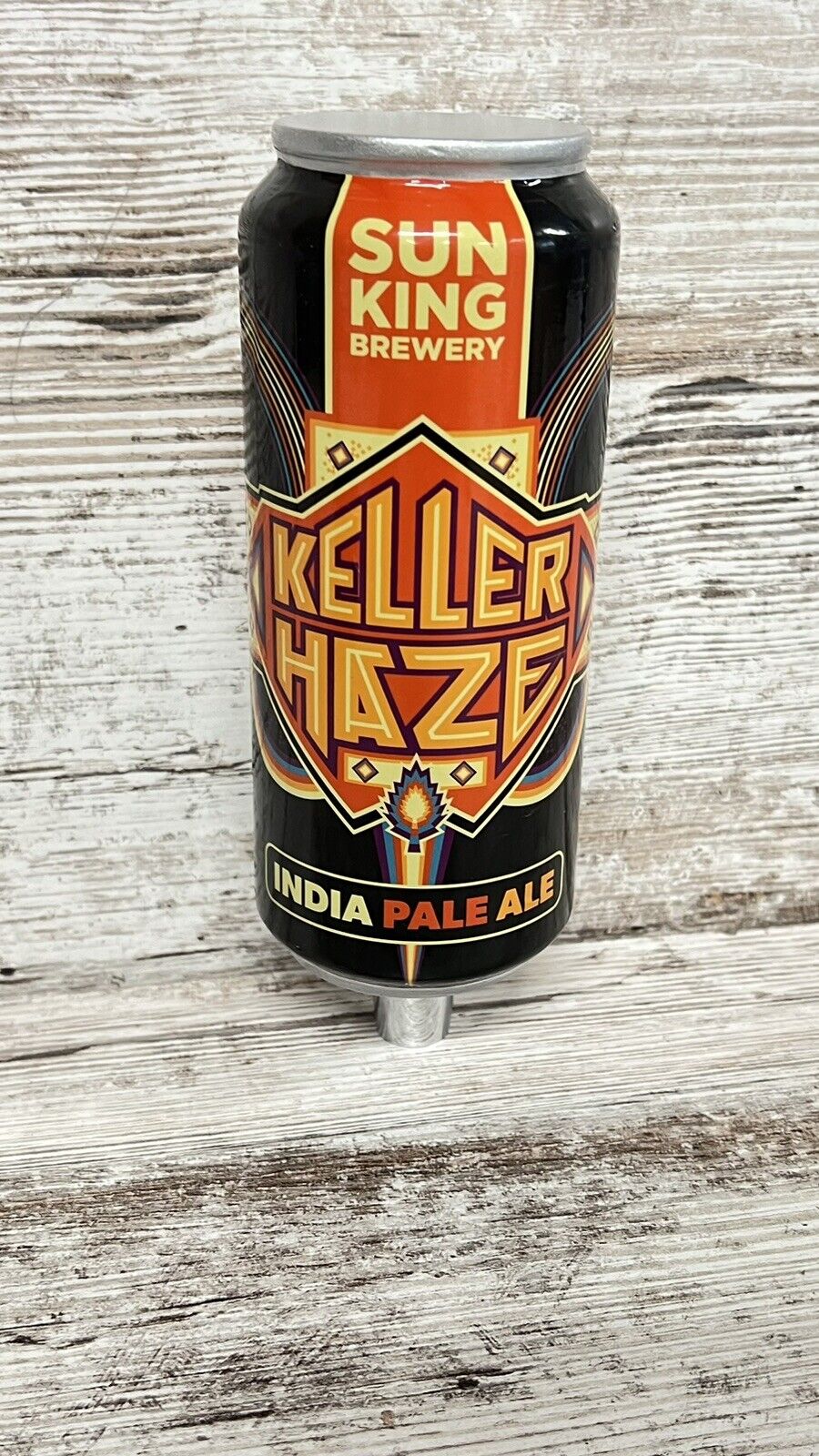SUN KING BREWERY KELLER HAZE OUT BEER PUB TAVERN BAR TAPPER TAP HANDLE BEER CAN