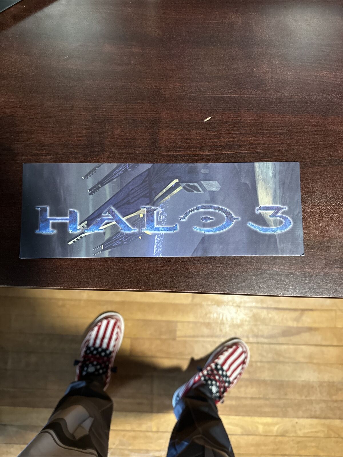 Halo 3 Cardboard Sign