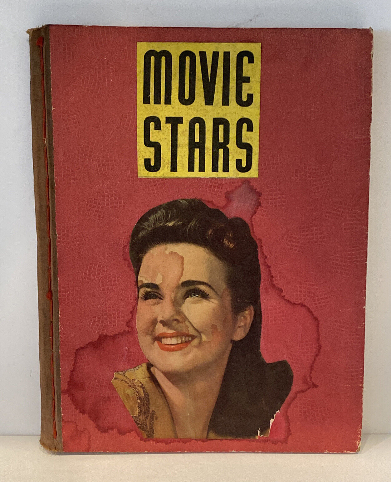 Movie Stars Photo Hardcover Book Rare Undated Binding Good 1900’s Vintage