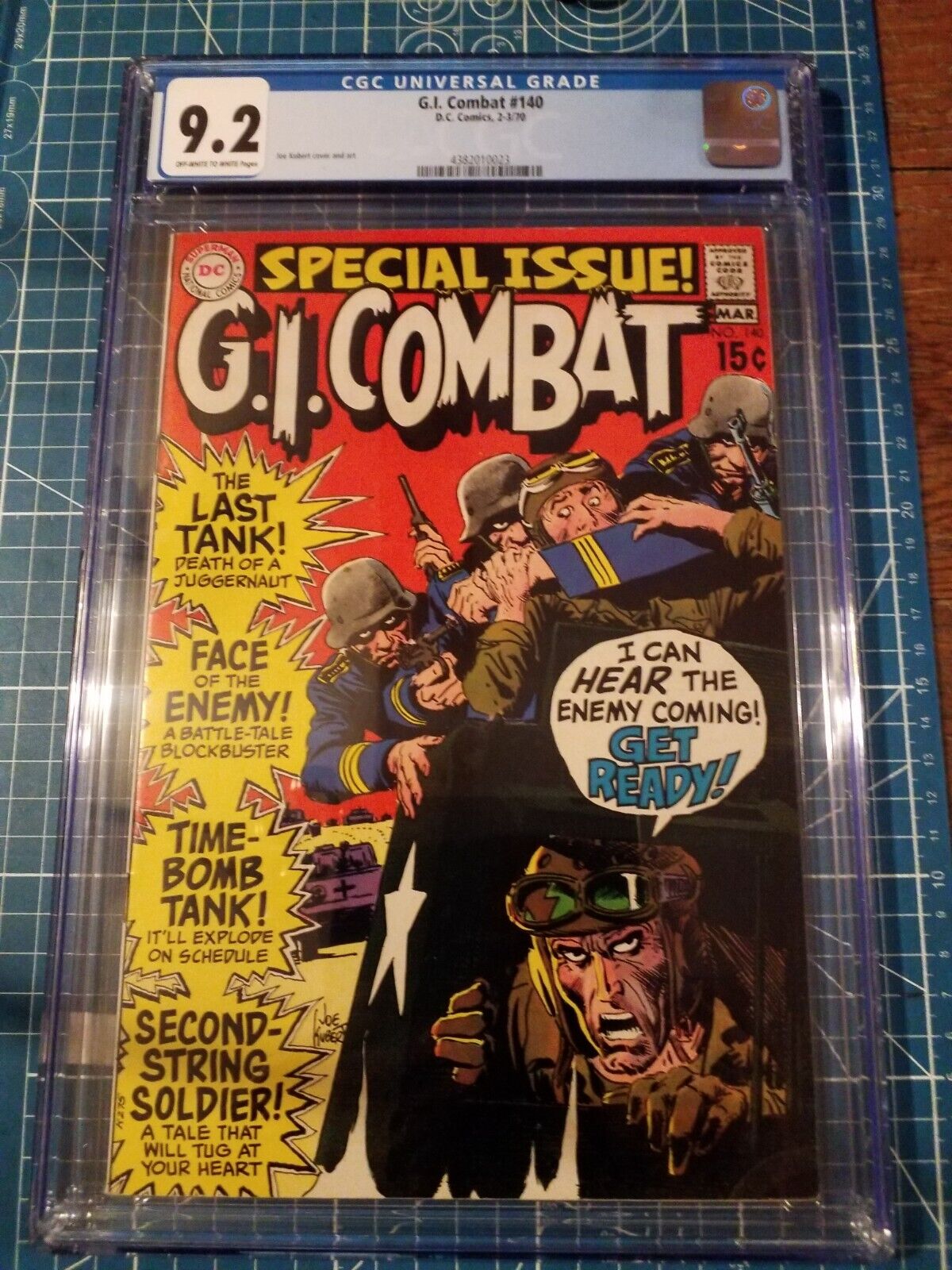 G.I. Combat 140 DC Comics CGC 9.2 ST8-16