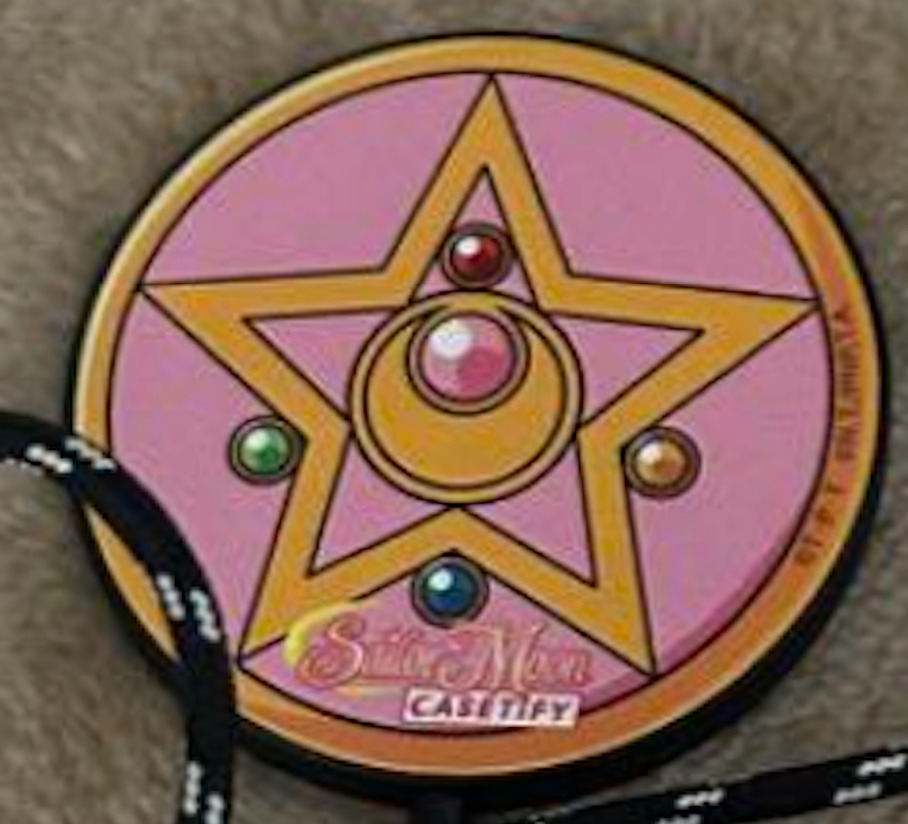 Sailor Moon Casetify Crystal Star Compact Magnetic Wireless Charger Rare Item