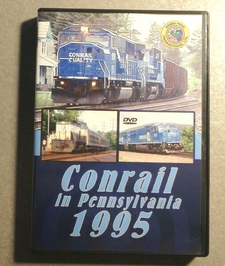 20521dvd--Conrail in Pennsylvania 1995