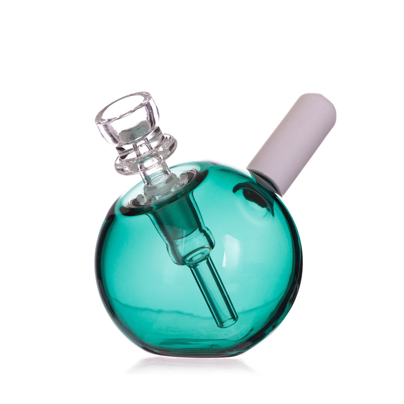 Premium Green Ball Design Glass Handmade Handpipe