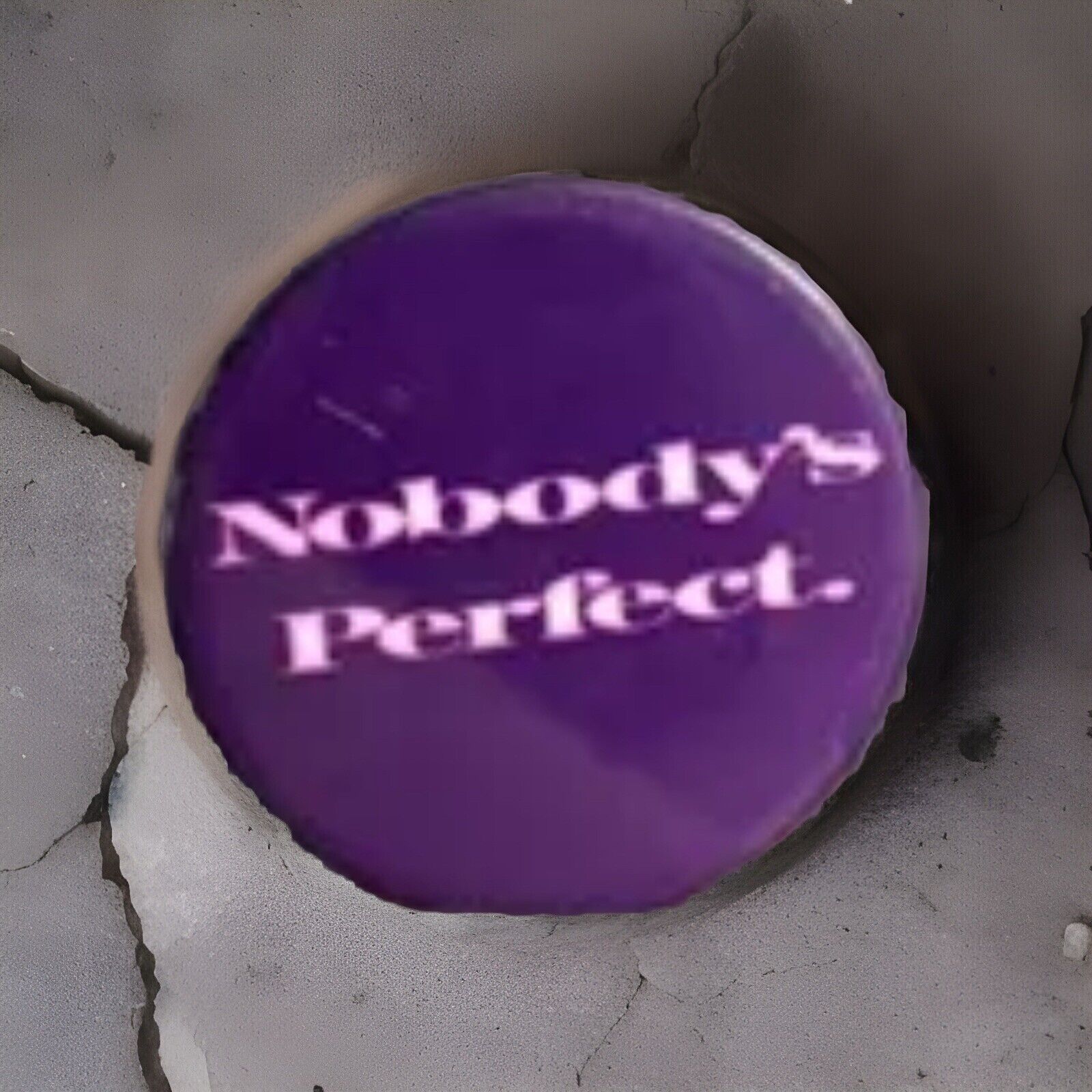 DEEP PURPLE ‘NOBODY’S PERFECT’ 1988 Pin