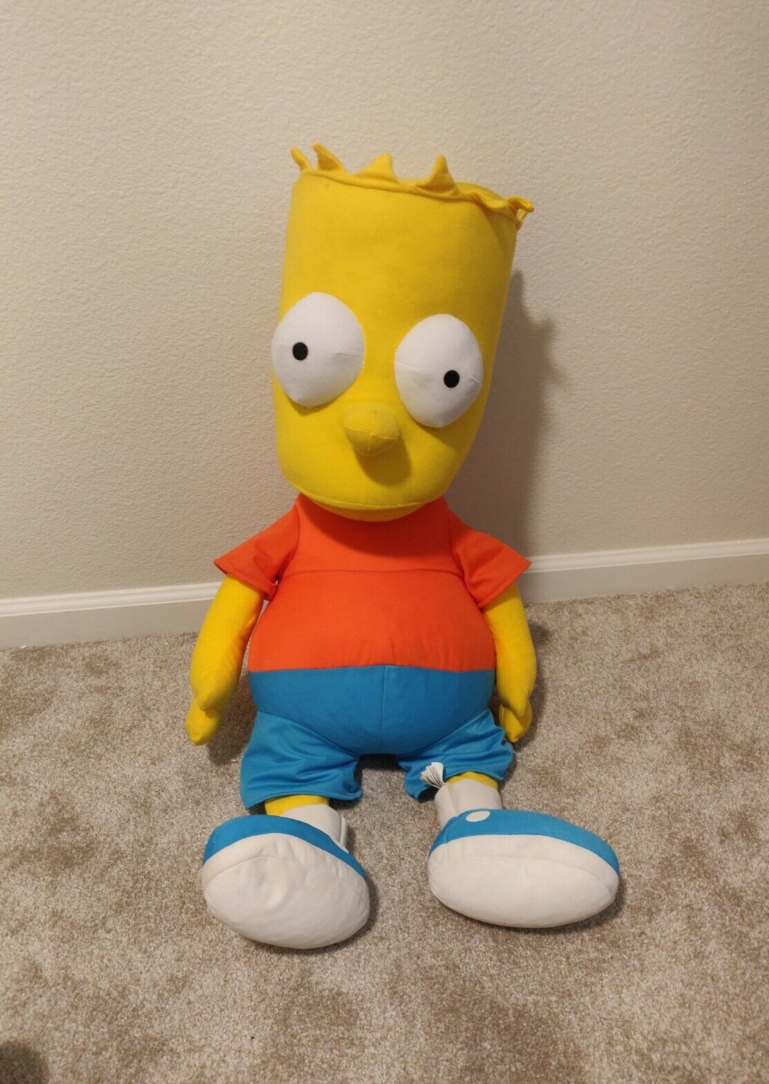 3ft Bart Simpson Plush Stuffed 2016 Toy Factory Simpsons Large Giant Huge