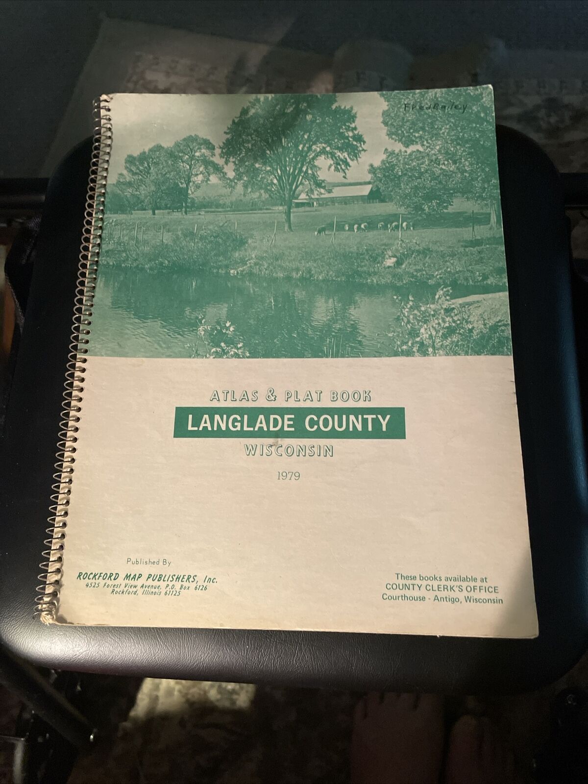 Langlade County Wisconsin 1975 Land  Atlas & Plat Book