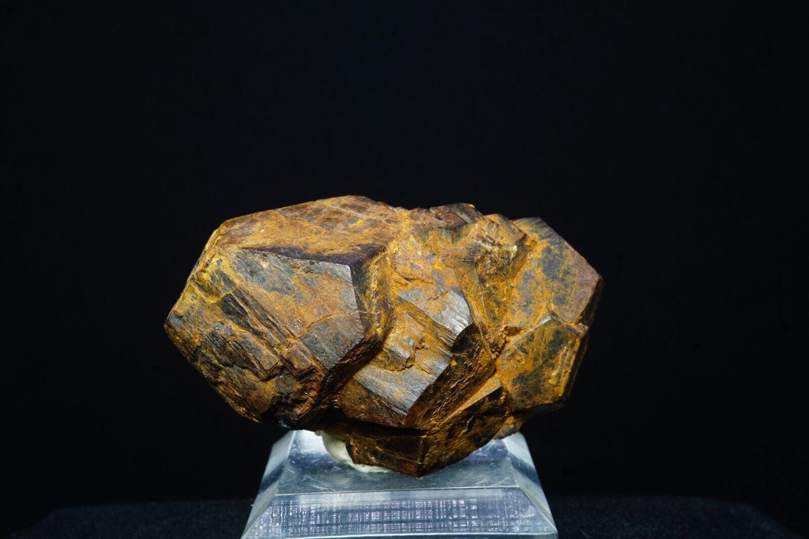 Limonite ps. Pyrite Dodecahedrons / 5.2cm Mineral Specimen / Pelican Point, Utah