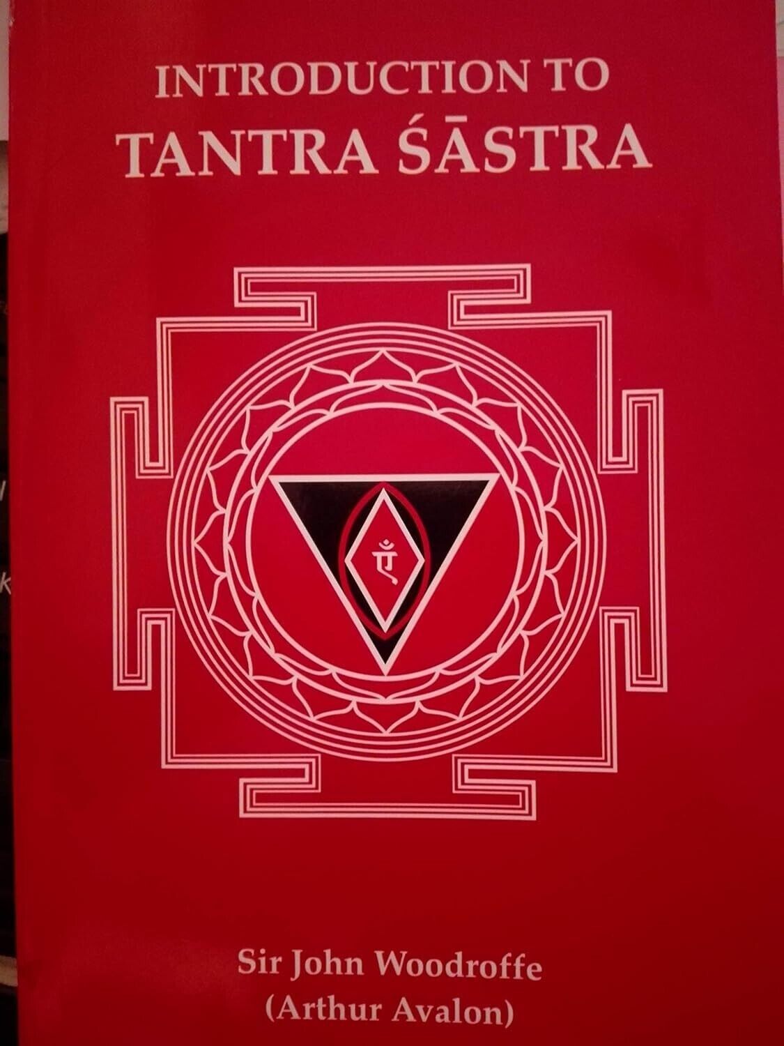 Shree Yantra Original & Book Introduction to Tantra Sastra by Sir John Woodroffe