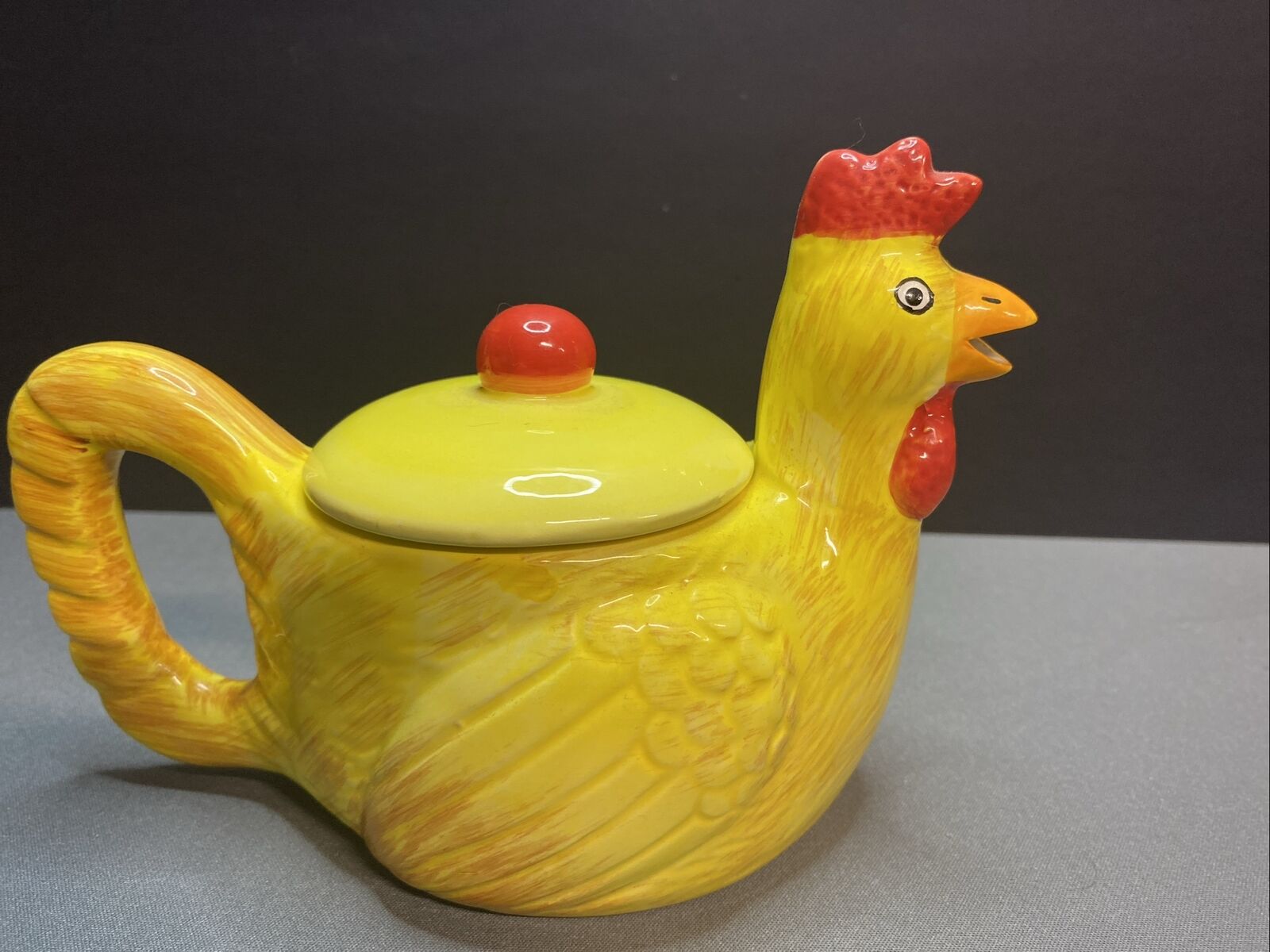 Vintage Scott’s Of Wisconsin Chicken Teapot Ceramic FARMHOUSE Country Decor 6”