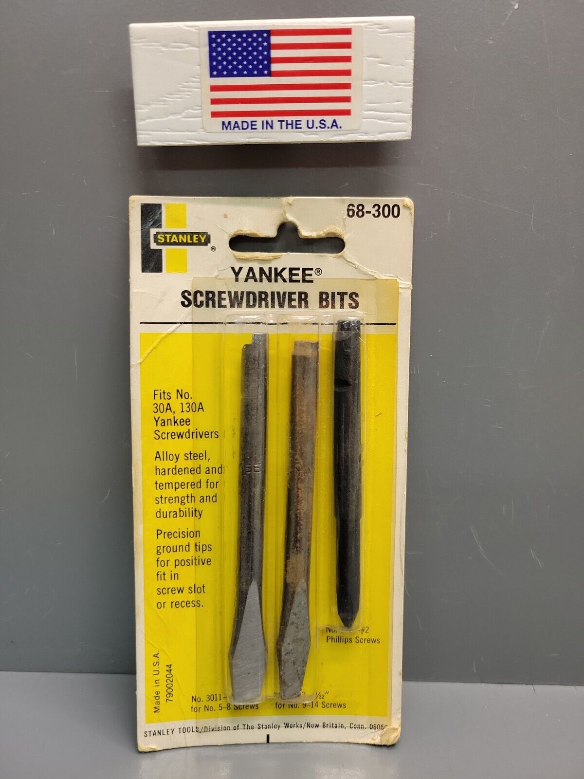 Stanley 68-300 No 2 Phillips Flat Yankee Screwdriver Bits 130 30A 68-130 130A