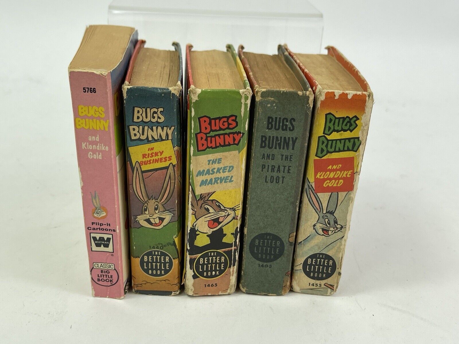 Collection of BUGS BUNNY  #1403 1440 1455 1465 Better Big-Little Books  1940’s