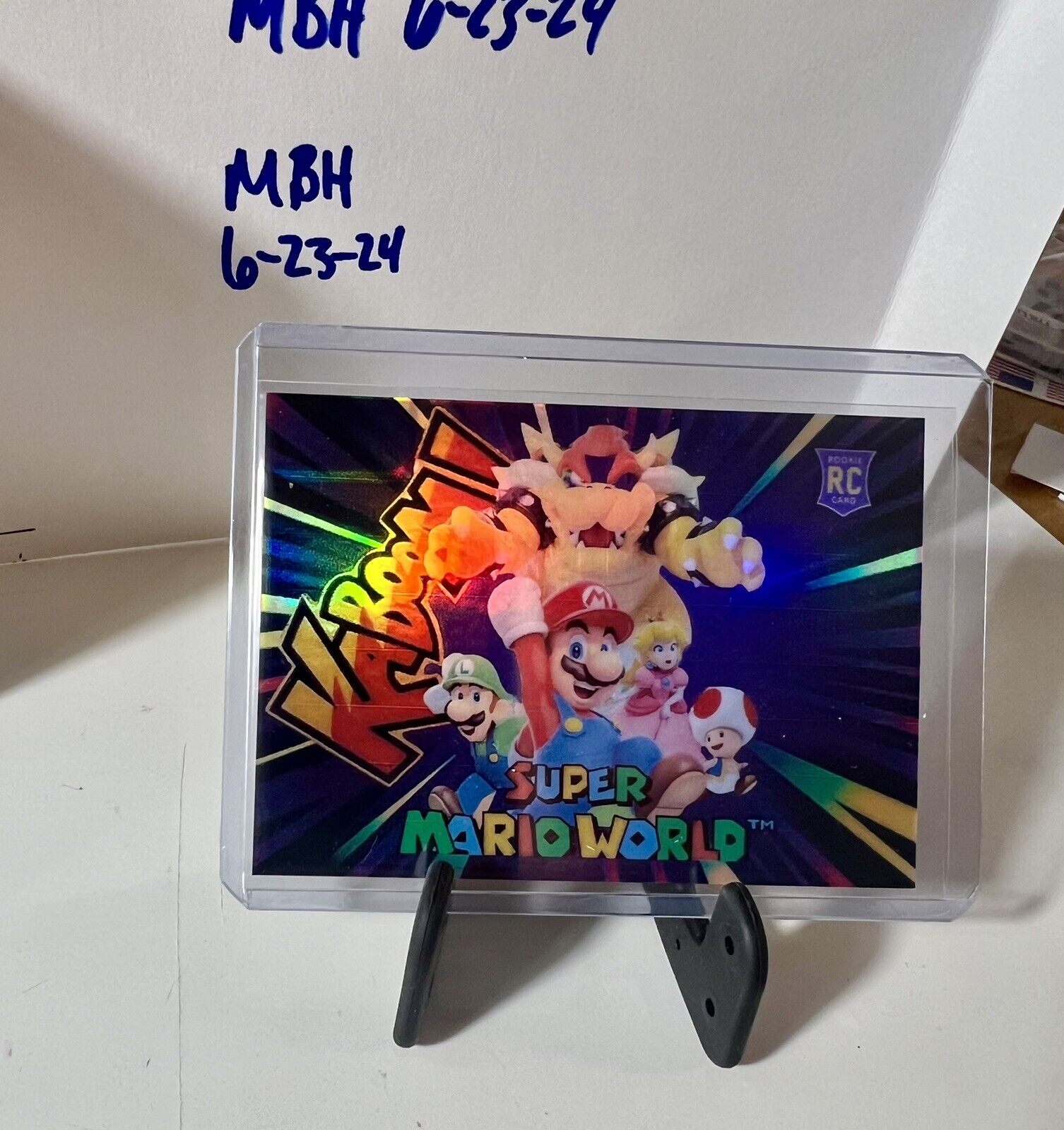 Super Mario Bros Custom Card (Super Mario World)