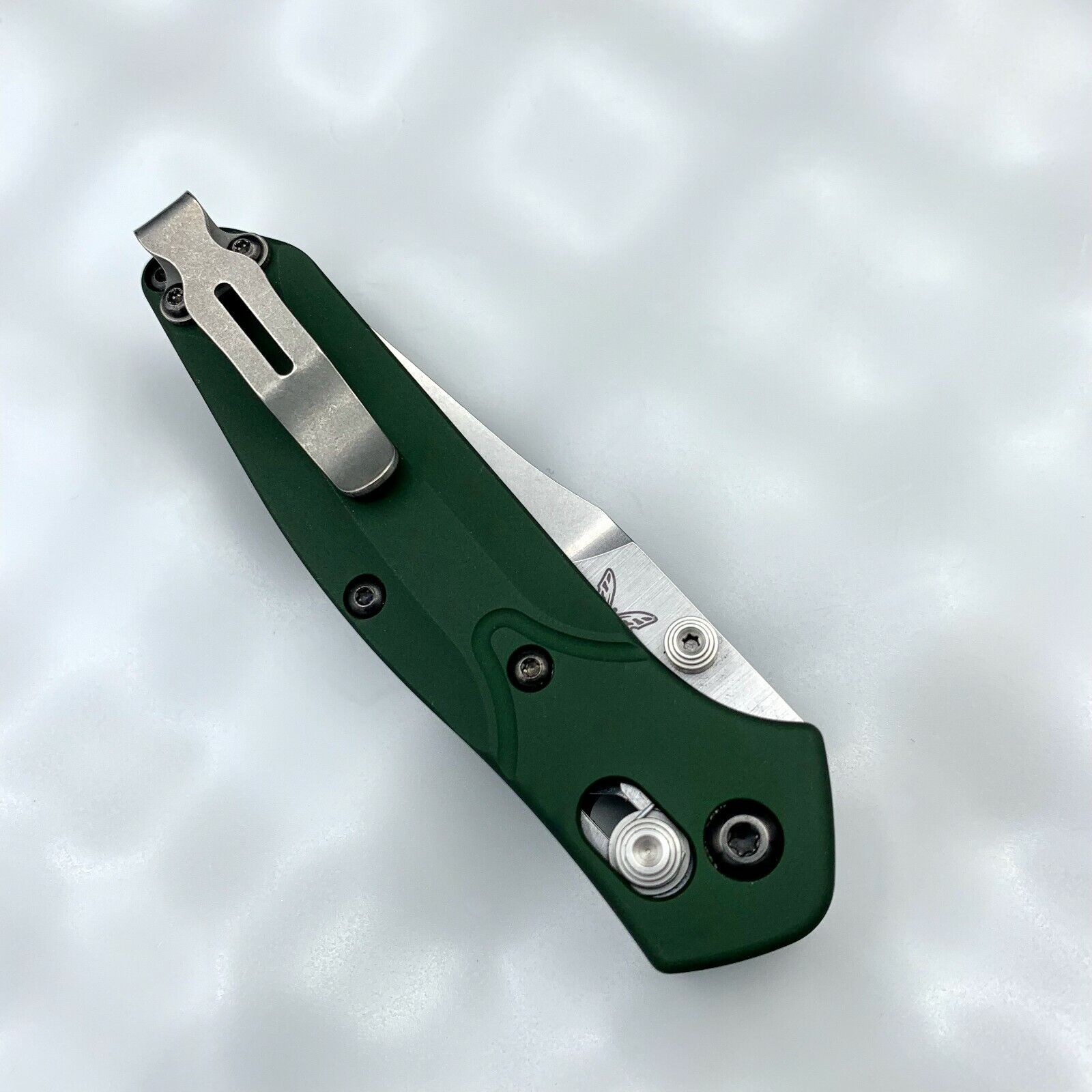 Titanium Deep Carry Clip (NO KNIFE) for a Benchmade 945 in 10 different colors