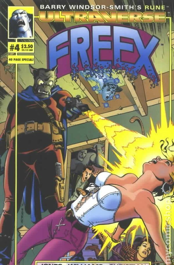 Freex #4 NM 1993 Stock Image