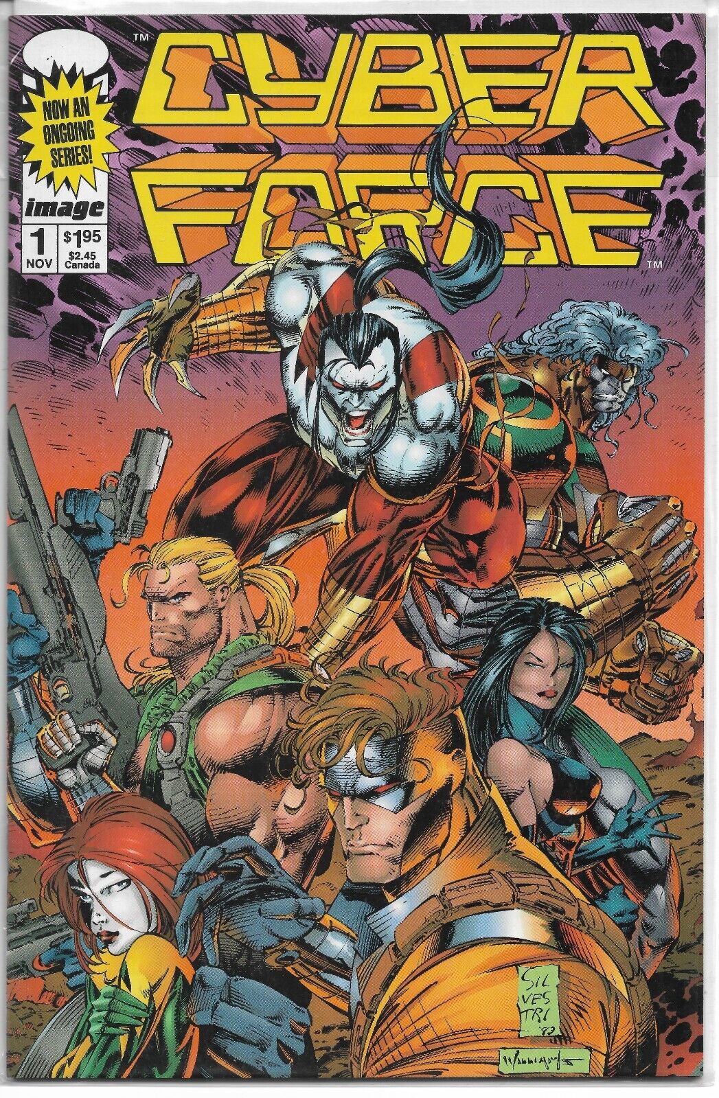 CYBERFORCE #1 - 1993 Image Comics