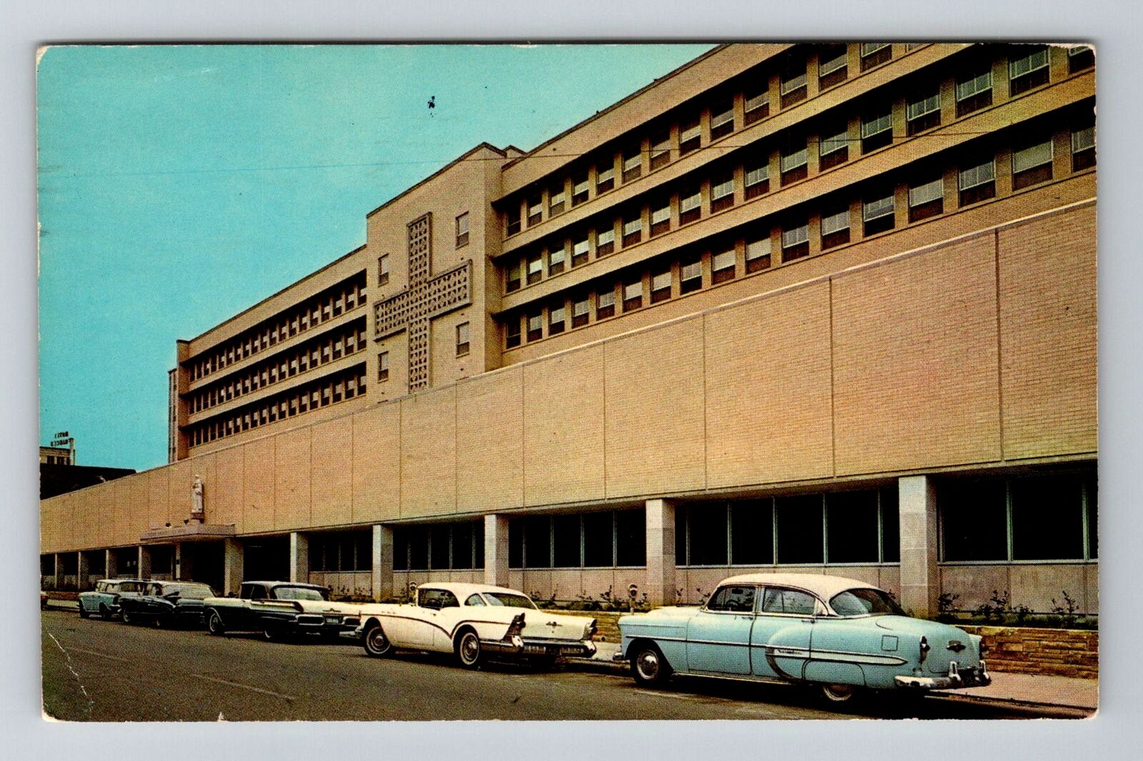 Monroe LA-Louisiana, St Francis Hospital Vintage c1967 Souvenir Postcard