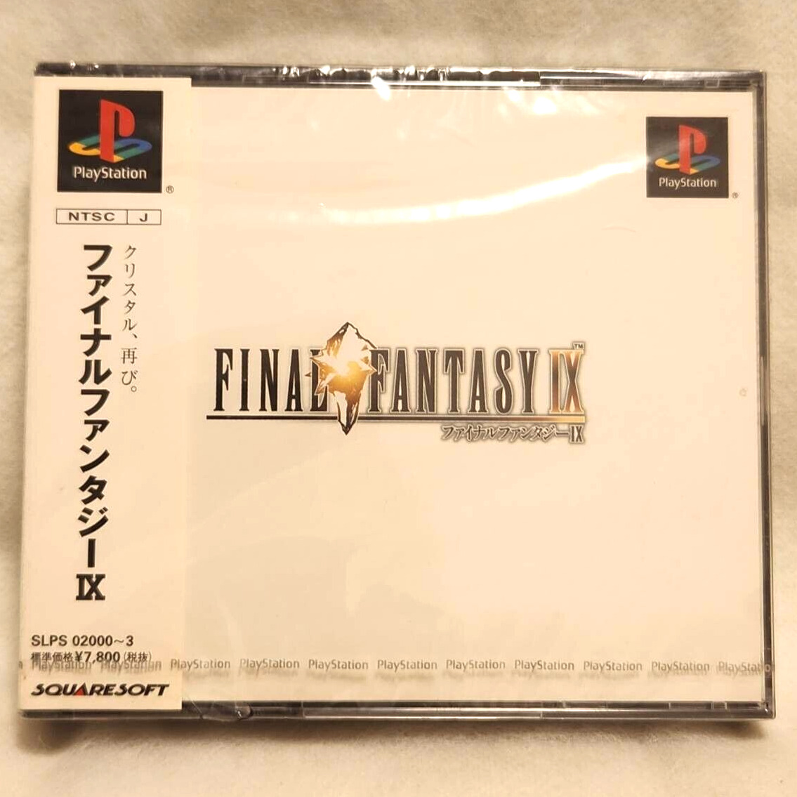 Final Fantasy IX FF 9 SEALED FOR Sony PS1 Playstation Game Soft SEALED Old Stock