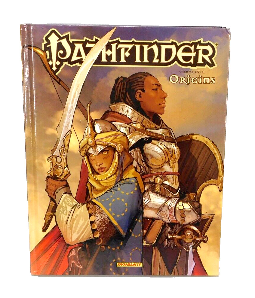 Pathfinder Volume 4 Origins, hard cover comic book 2015 DYNAMITE