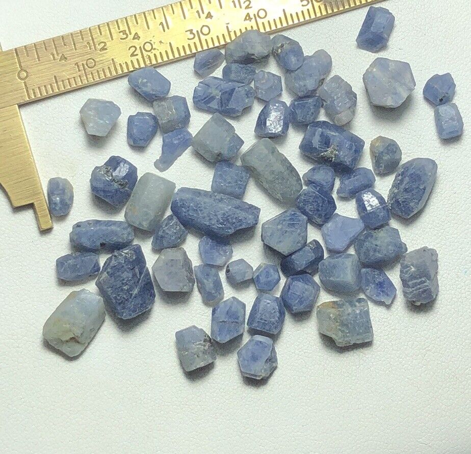 151 Crt / Beautiful Natural Blue Sapphire Crystal Beautiful Color