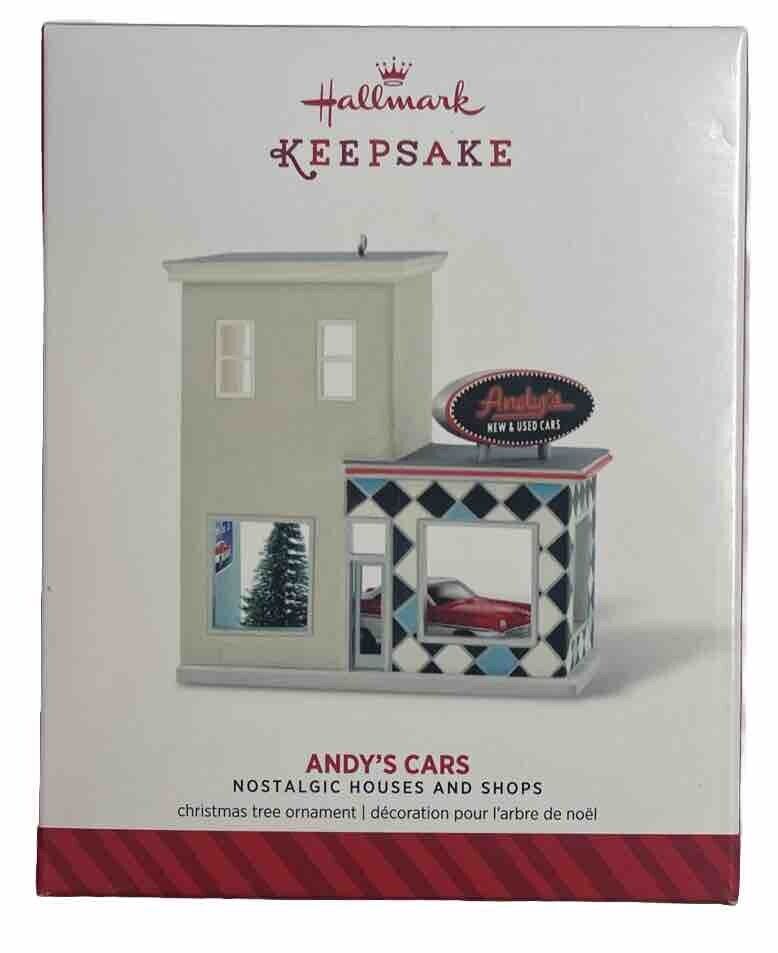 Hallmark Andy's Cars | Keepsake Ornament Nostalgic Houses & Shops 2014