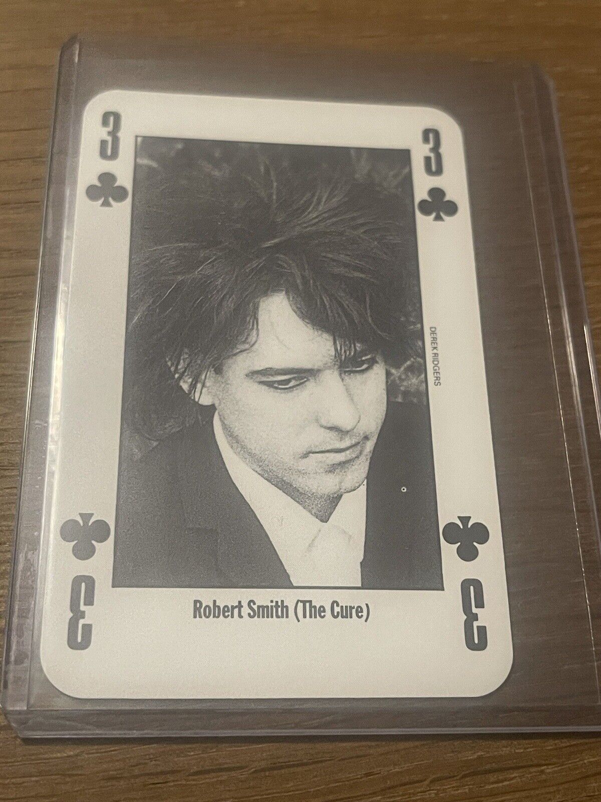 1992 New Musical Express NME Robert Smith THE CURE Card RARE MUSIC CARD NM-MINT