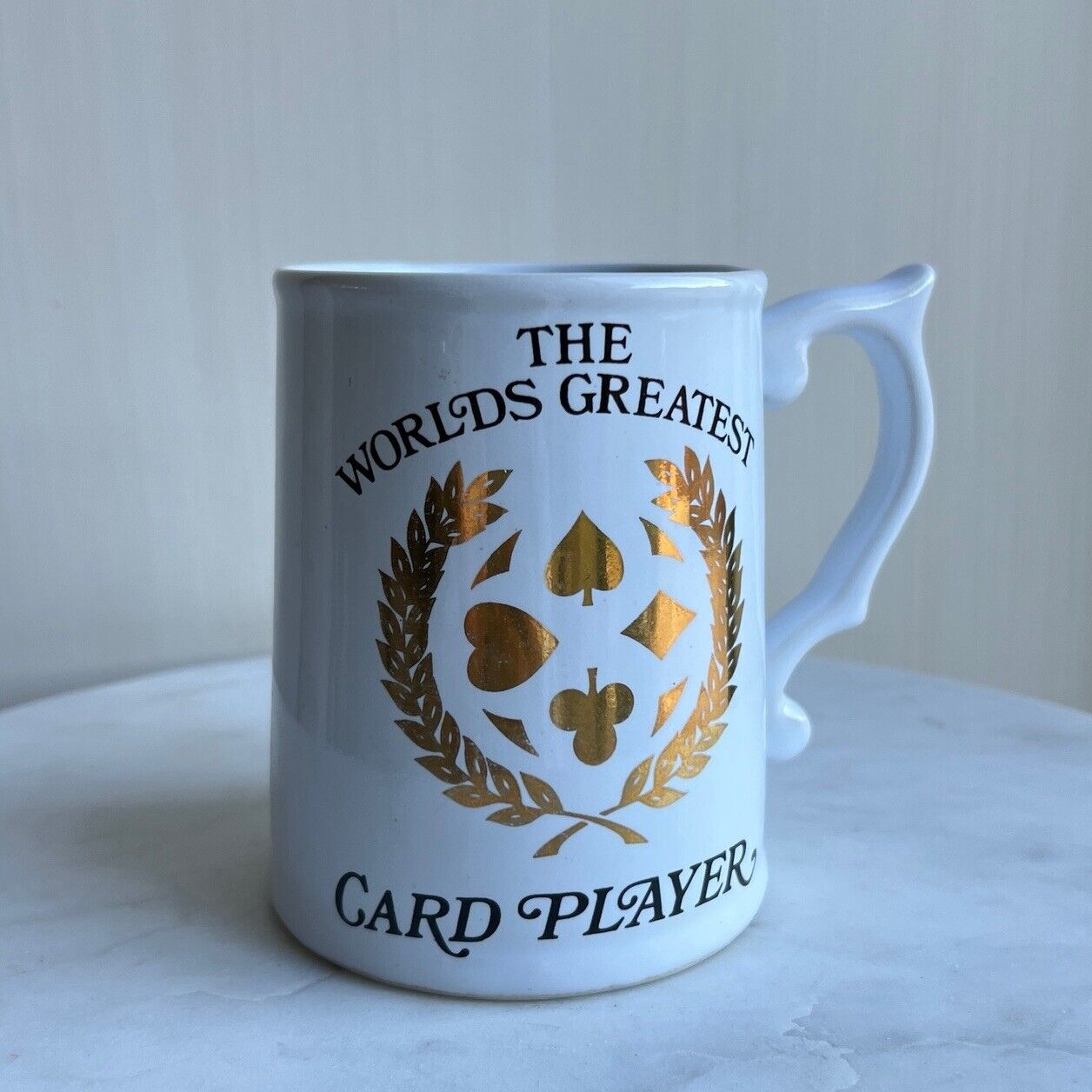 The World's Greatest Card Player Coffee Mug By Swank WG Collection