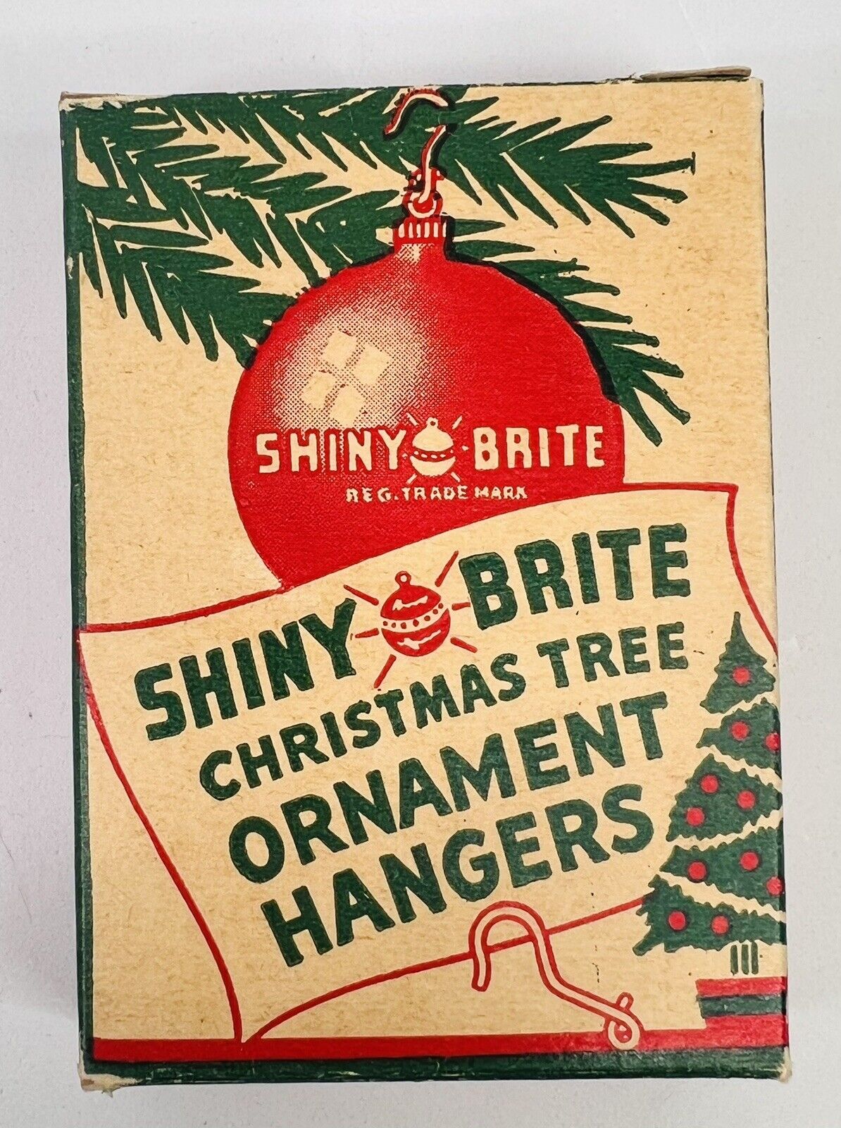 Vintage Box of Shiny Brite Christmas Ornament Hangers 1960’s