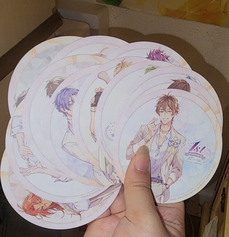 [Complete Coasters Set] Nu Carnival x ANIMATE CAFE 1st Anniversary 