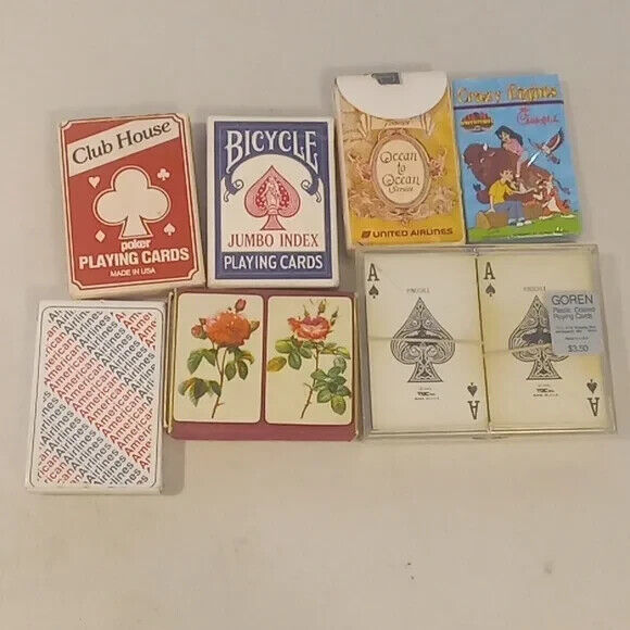 vtg Lot Of Playing Cards lot