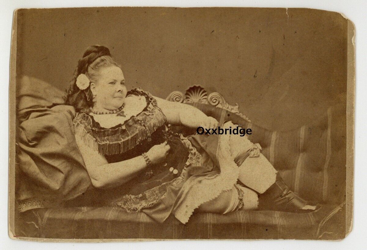Female Prostitute 1890 Antique Brothel Photo Sex Worker Storyville New Orleans