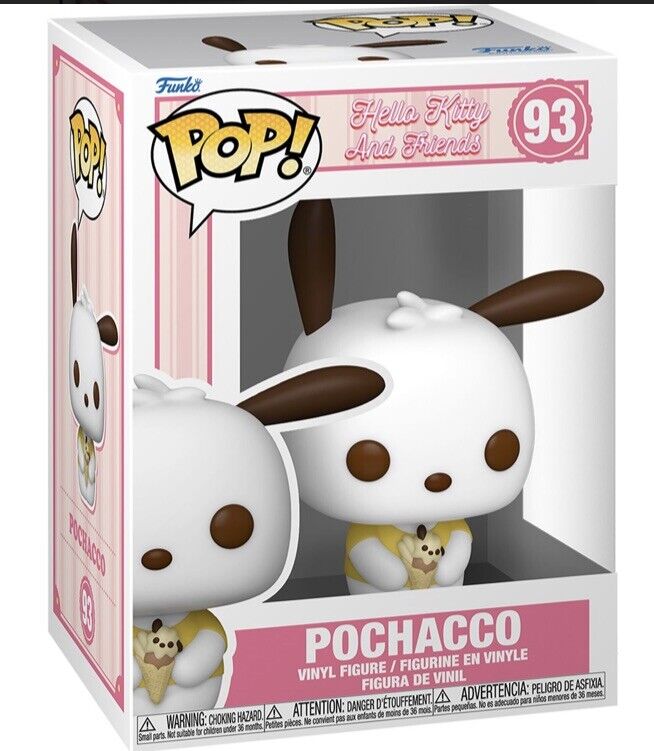 Hello Kitty and Friends Pochacco with Dessert Funko Pop #93 PREORDER