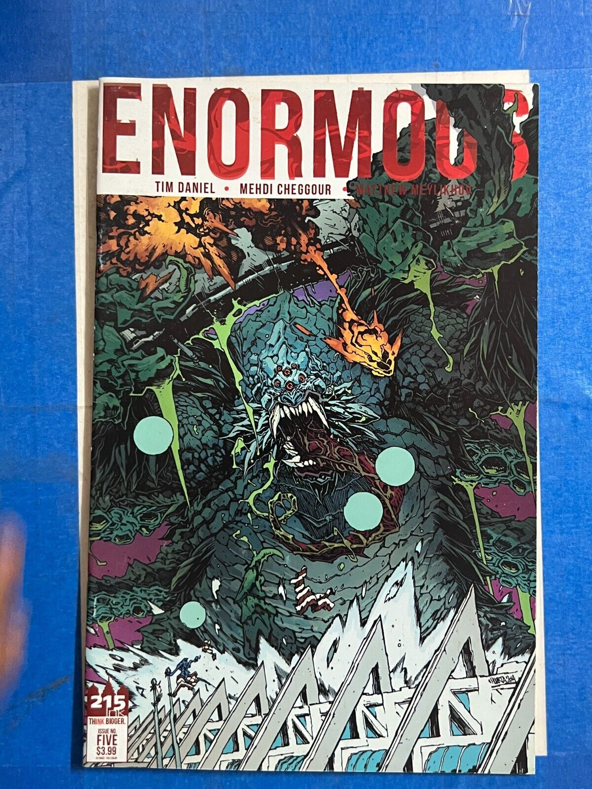 Enormous #5B 215 Ink Comics 2014 | Combined Shipping B&B