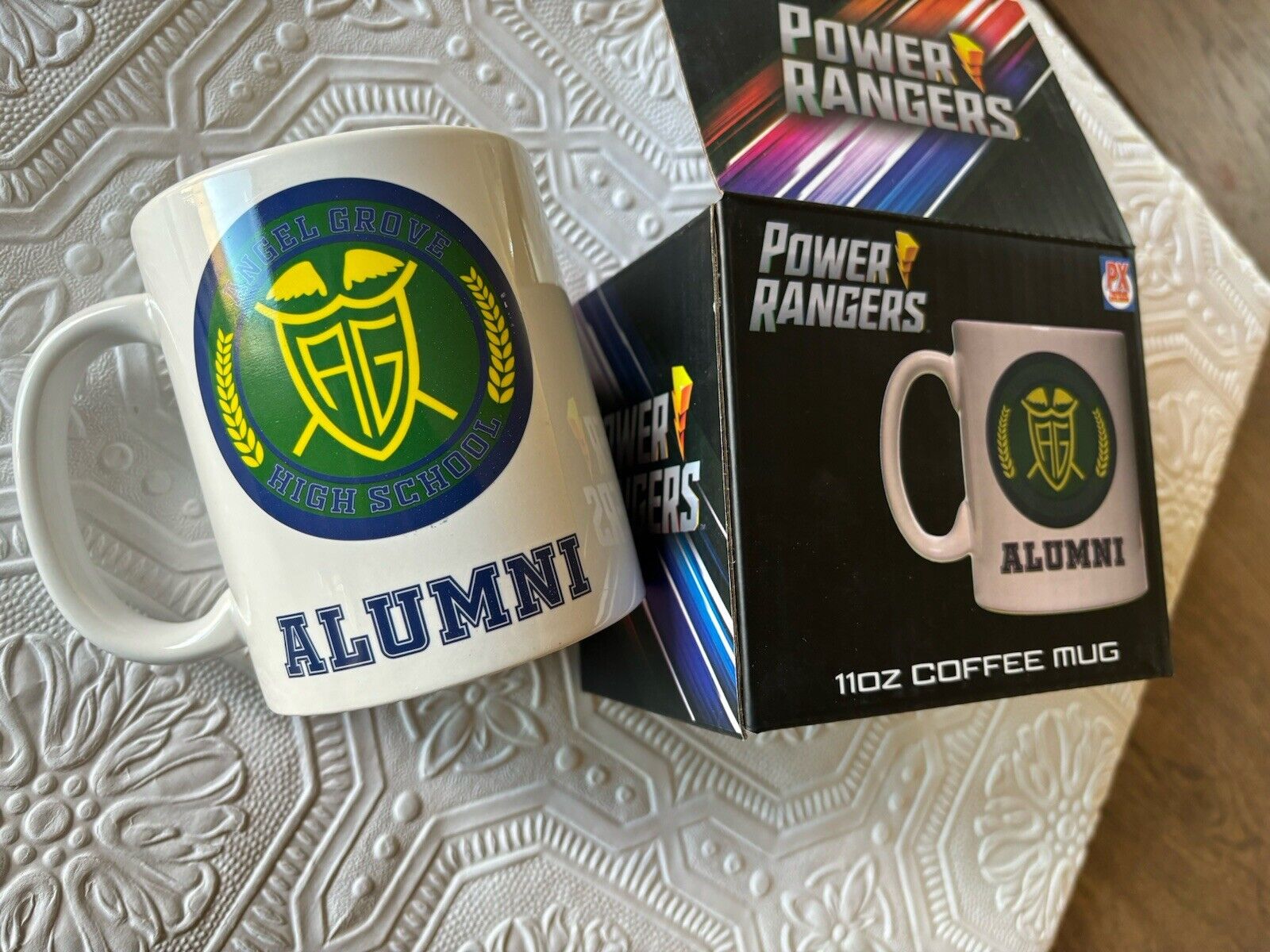 Power Rangers PX Exclusive Angel Grove Alumni  11 oz Coffee Mug