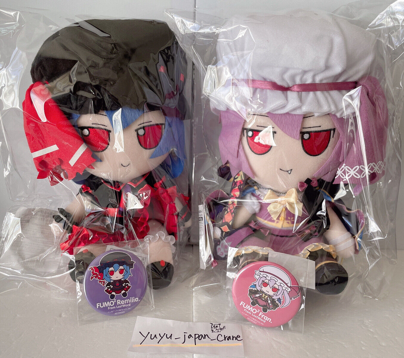 Touhou Project Scarlet Plush Doll Fumo Fumo Fran Remilia From LostWord 2 Type