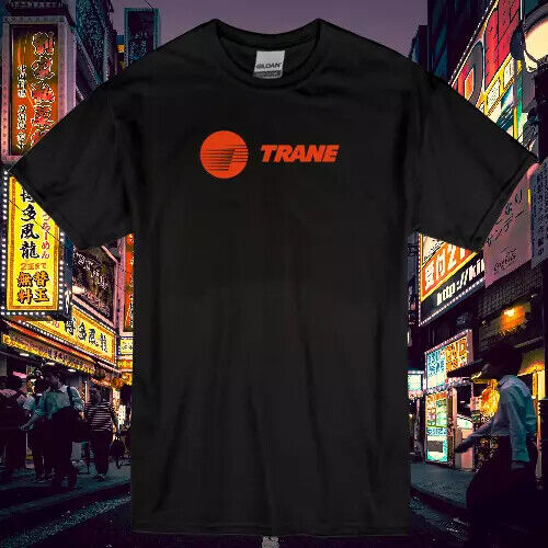 New Shirt Trane Heating and Air Condition Logo Men\'s T-Shirt Funny Size S to 5XL