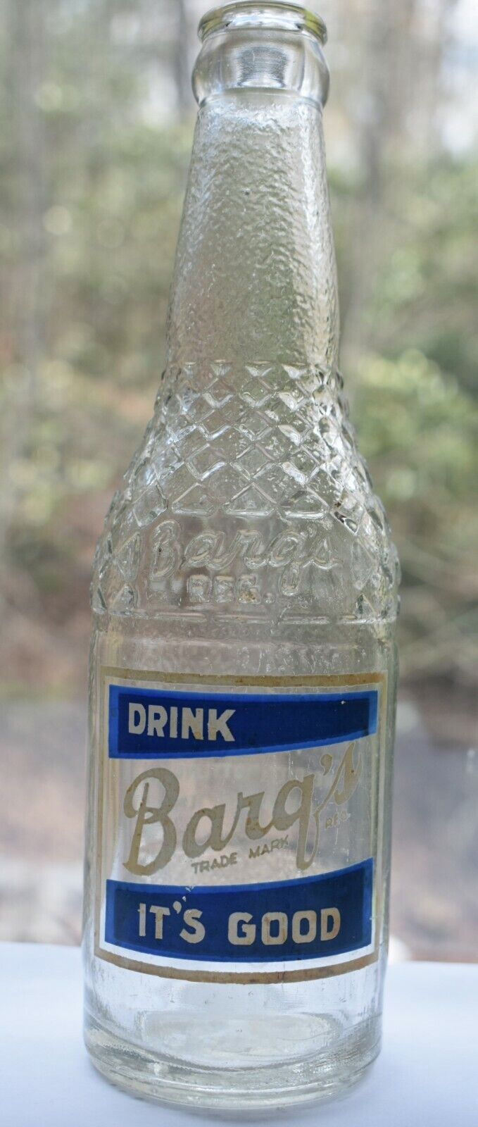 Rare 1953 Drink Barge It’s Good 8 oz  Nesbitt Bottling Co. Kingsport Tenn. 