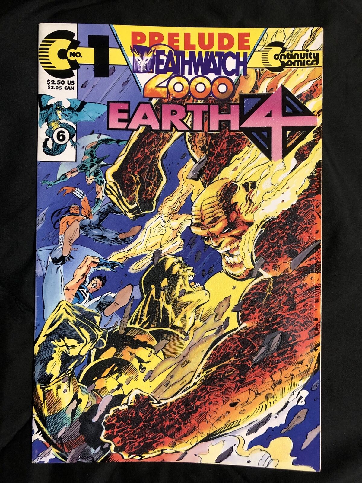 Prelude Earth 4 Deathwatch 2000 #6 w/card (April 1993) Continuity Comics (s2)