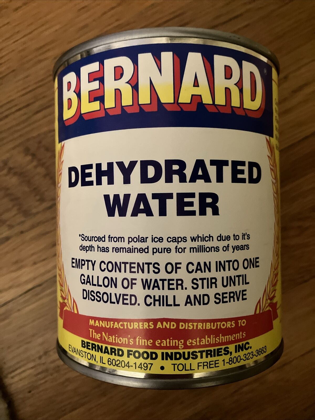 Bernard Dehydrated Water Gag Gift