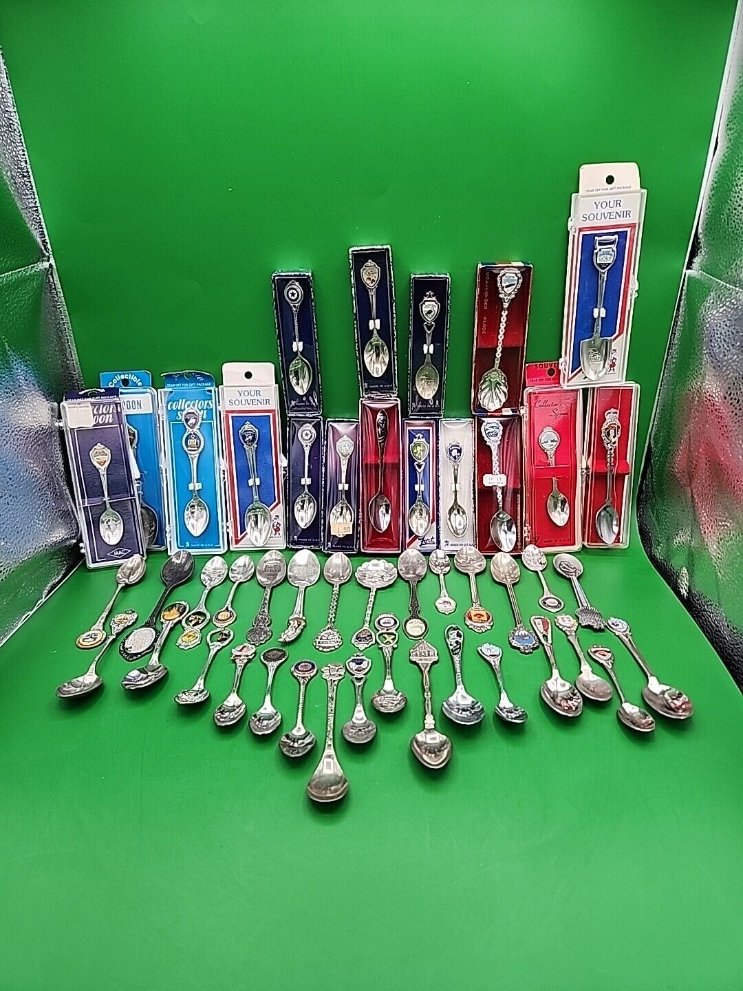 Variety Of Collectable Spoons  Set Of 47
